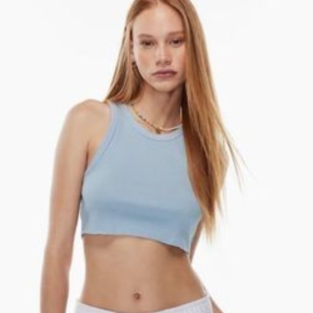 Baby Blue TNA tank top XS perfect condition